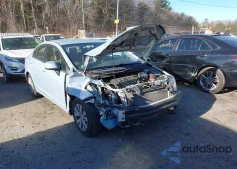 2012 Honda Civic Lx из США, поврежденный, VIN JHMFB2F57CS002550